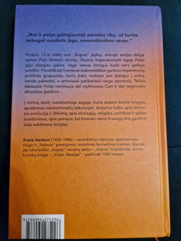 Kopa. Mesijas - Frank Herbert, knyga 3