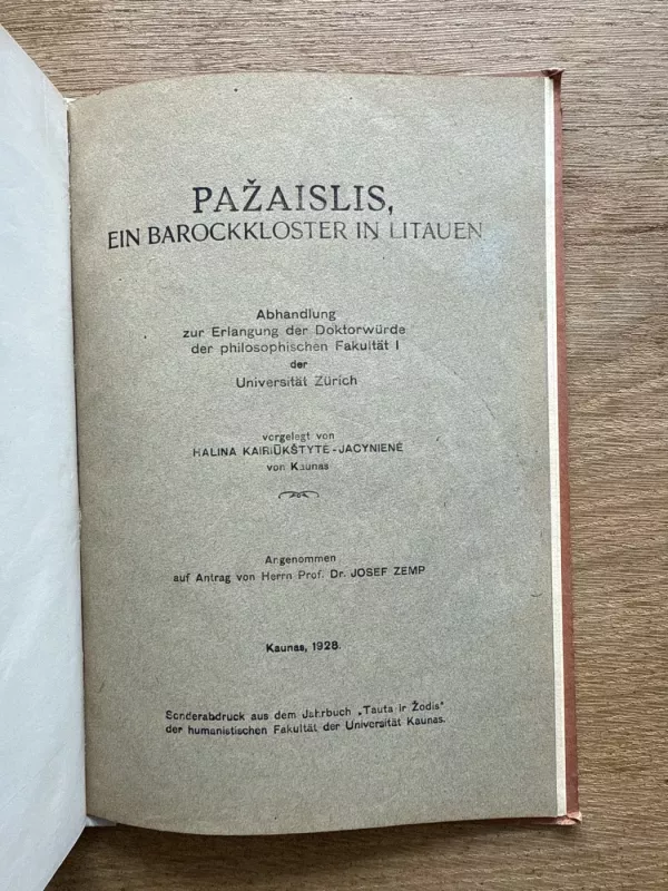 Pažaislis, ein barockkloster in Litauen - Halina Kairiūkštytė-Jacinienė, knyga 2