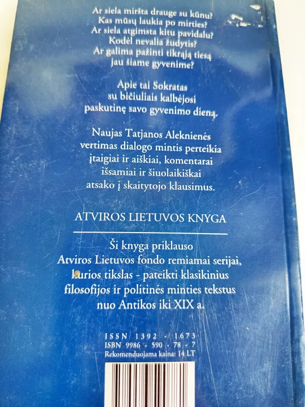 Faidonas, arba apie sielą - Platonas, knyga 5