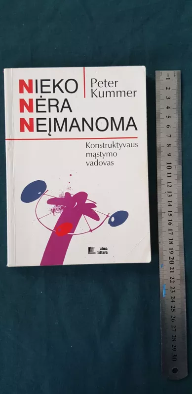 Nieko nėra neįmanoma: konstruktyvaus mąstymo vadovas - Peter Kummer, knyga 5