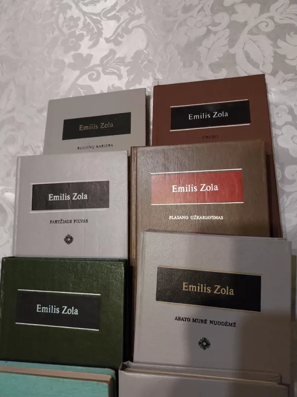 Zola knygų rinkinys - Emilis Zola, knyga 4