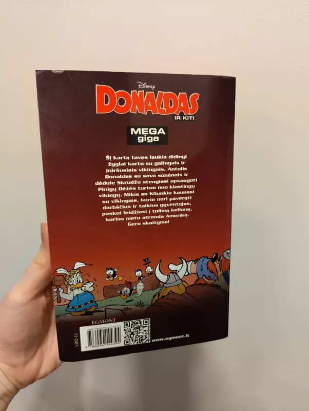 Mega Giga. Donaldas ir kiti. Vikingai - Disney, knyga 3