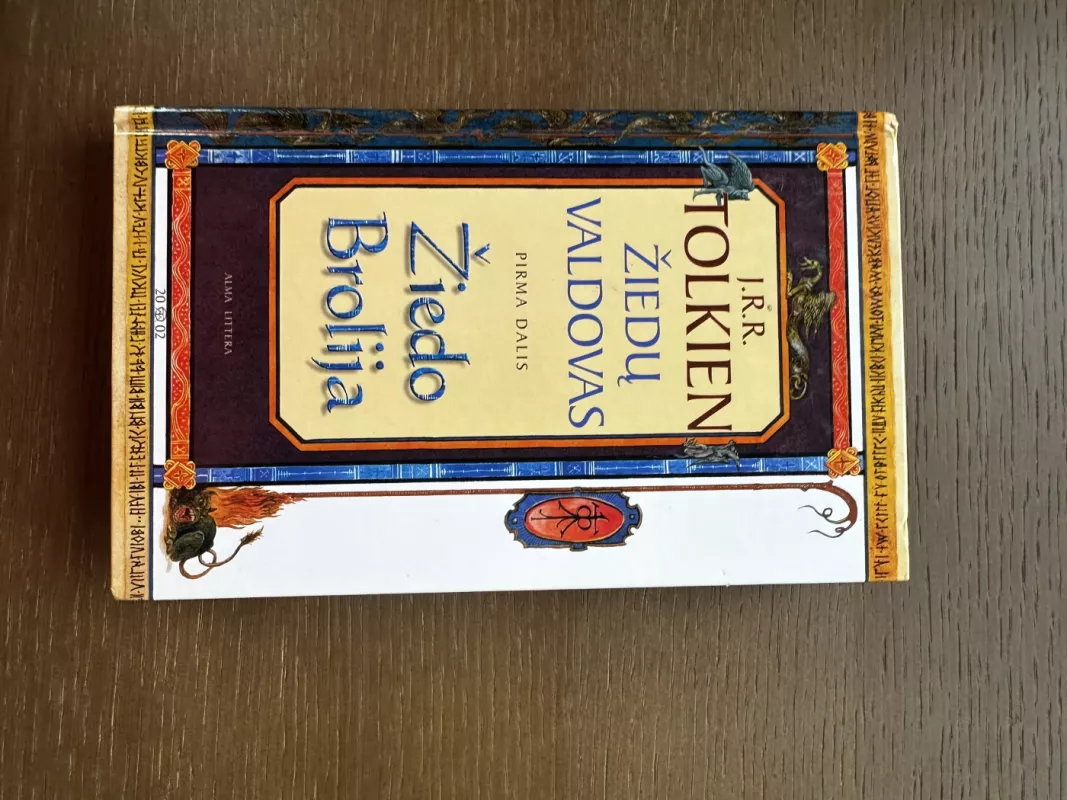 Žiedų valdovas (1 knyga). Žiedo brolija - J. R. R. Tolkien, knyga 5