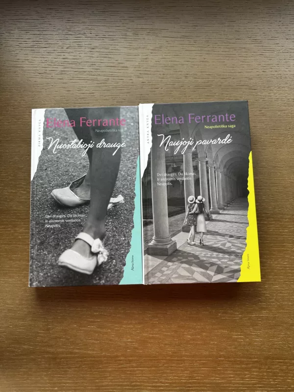 Naujoji pavardė - Elena Ferrante, knyga 2