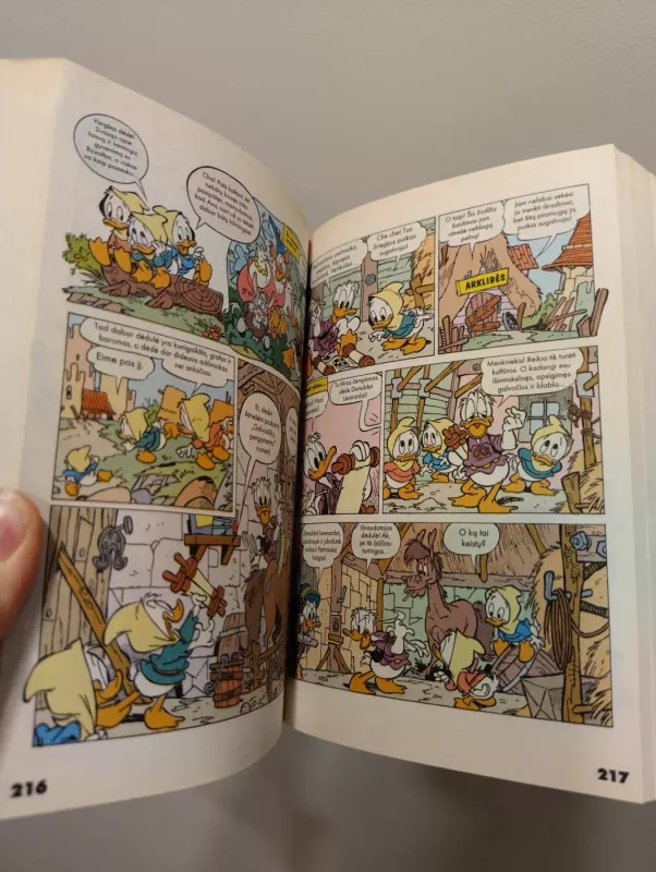 Mega Giga. Donaldas ir kiti. Vikingai - Disney, knyga 4