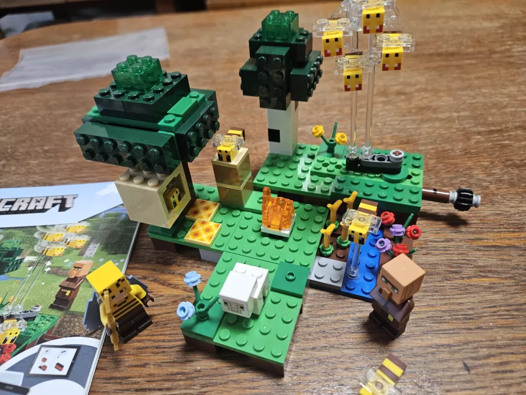 Lego Minecraft 21165 - , stalo žaidimas 3