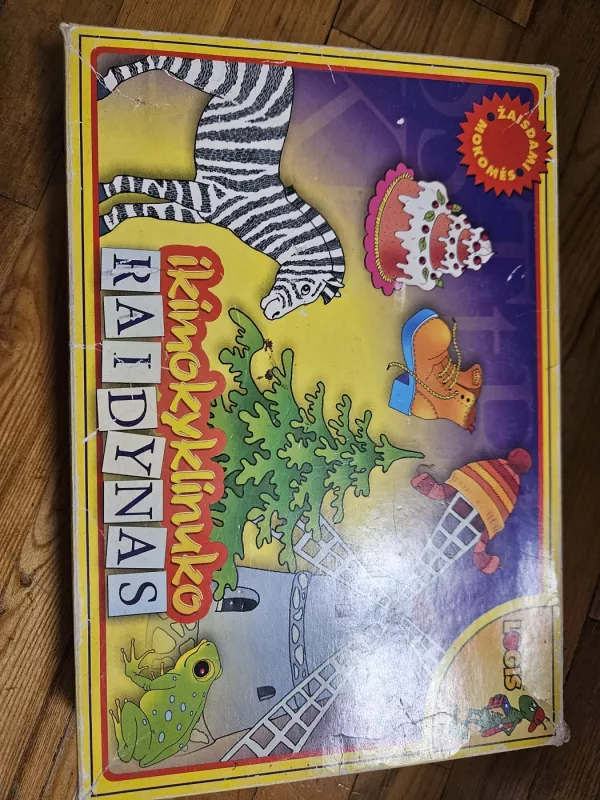 Ikimokyklinuko raidynas - , stalo žaidimas 3