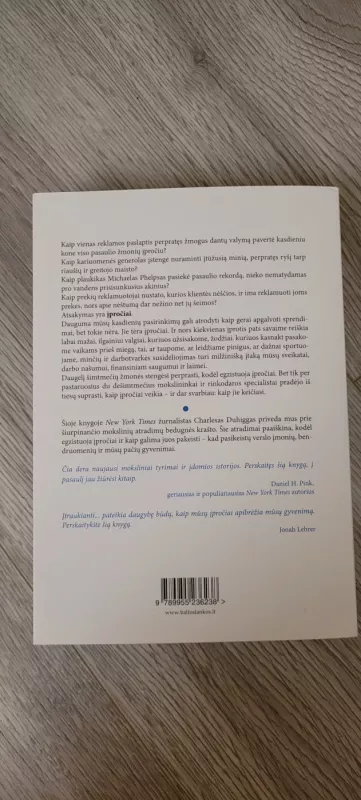 Įpročio galia - Duhigg Charles, knyga 3