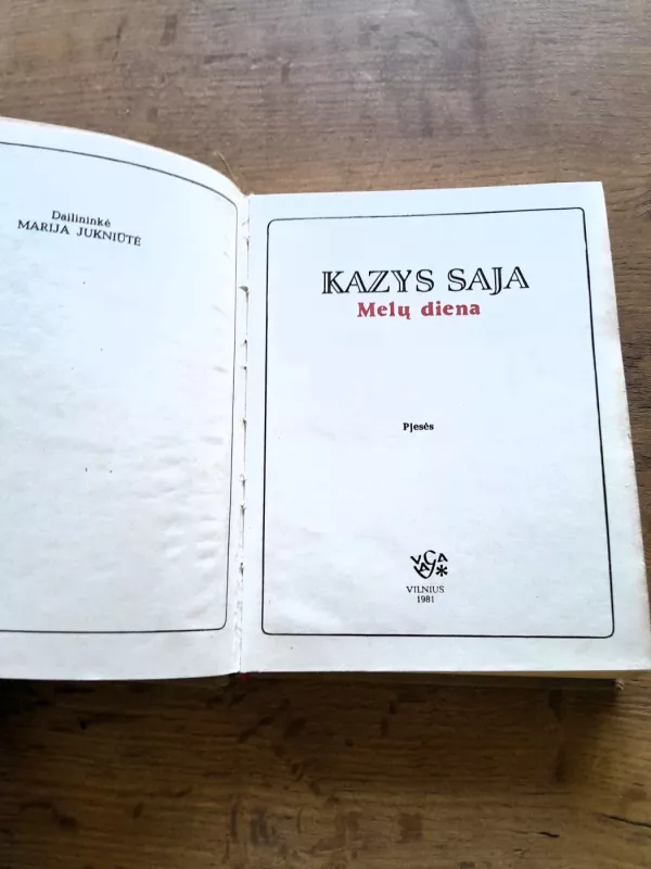 Melų diena - Kazys Saja, knyga 3