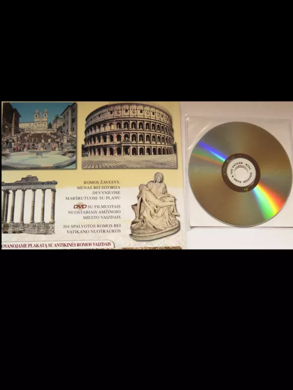 Roma ir Vatikanas. Su siksto koplyčia (su DVD disku) - Autorių Kolektyvas, knyga 3