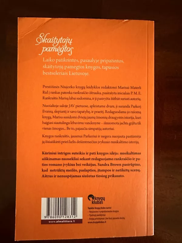 Pavydas - Sandra Brown, knyga 3