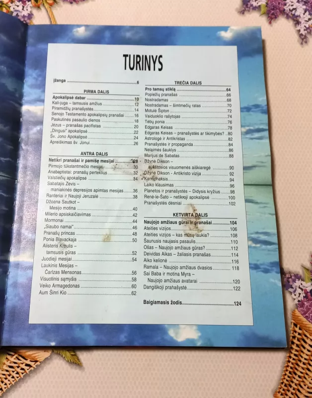 2000. Tūkstantmečio pranašystės - Paul Roland, knyga 4