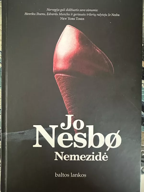 Nemezidė - Jo Nesbo, knyga 2