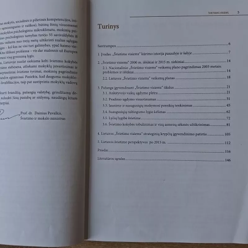 Švietimas visiems. UNESCO iniciatyvos įgyvendinimas Lietuvoje - S. Balevičienė, J. Jevsejevienė, L. Paurienė ir kt. , knyga 3