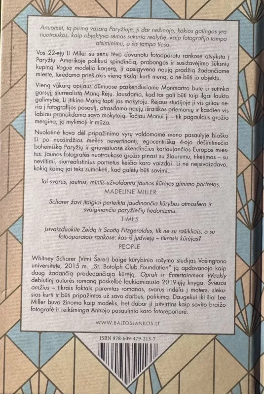 Šviesos amžius - Whitney Scharer, knyga 2