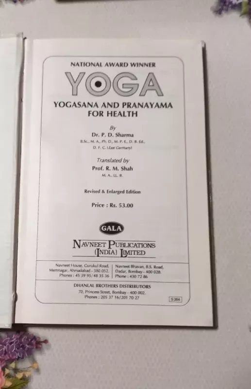 Yoga - Yogasana and Pranayama , knyga 3