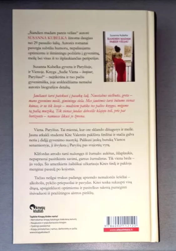 Sudie, Viena – bonjour, Paryžiau! - Susanna Kubelka, knyga 5