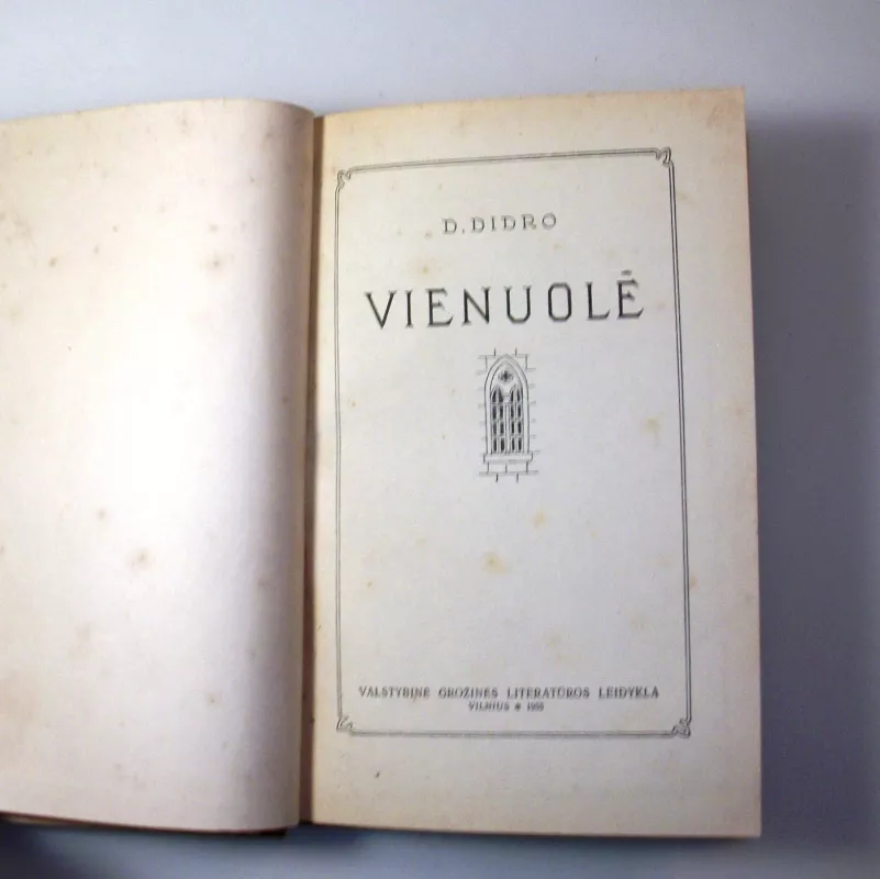 Vienuolė - Deni Didro, knyga 6