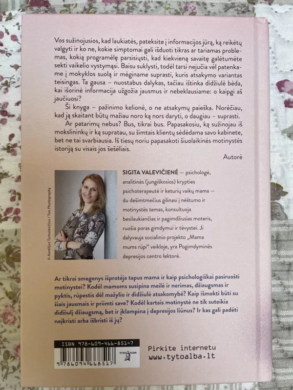 Motinystės šešėliai. Ko nelaukei, kai laukeisi. Kaip priimti pokyčius - Sigita Valevičienė, knyga 3