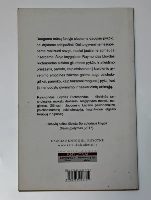 Pyktis ir atleidimas - Raymond LLoyd Richmond, knyga 3