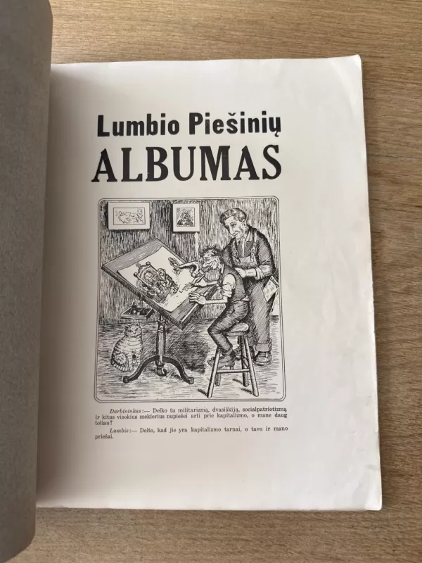 Lumbio Piešinių albumas - Lumbys, knyga 3