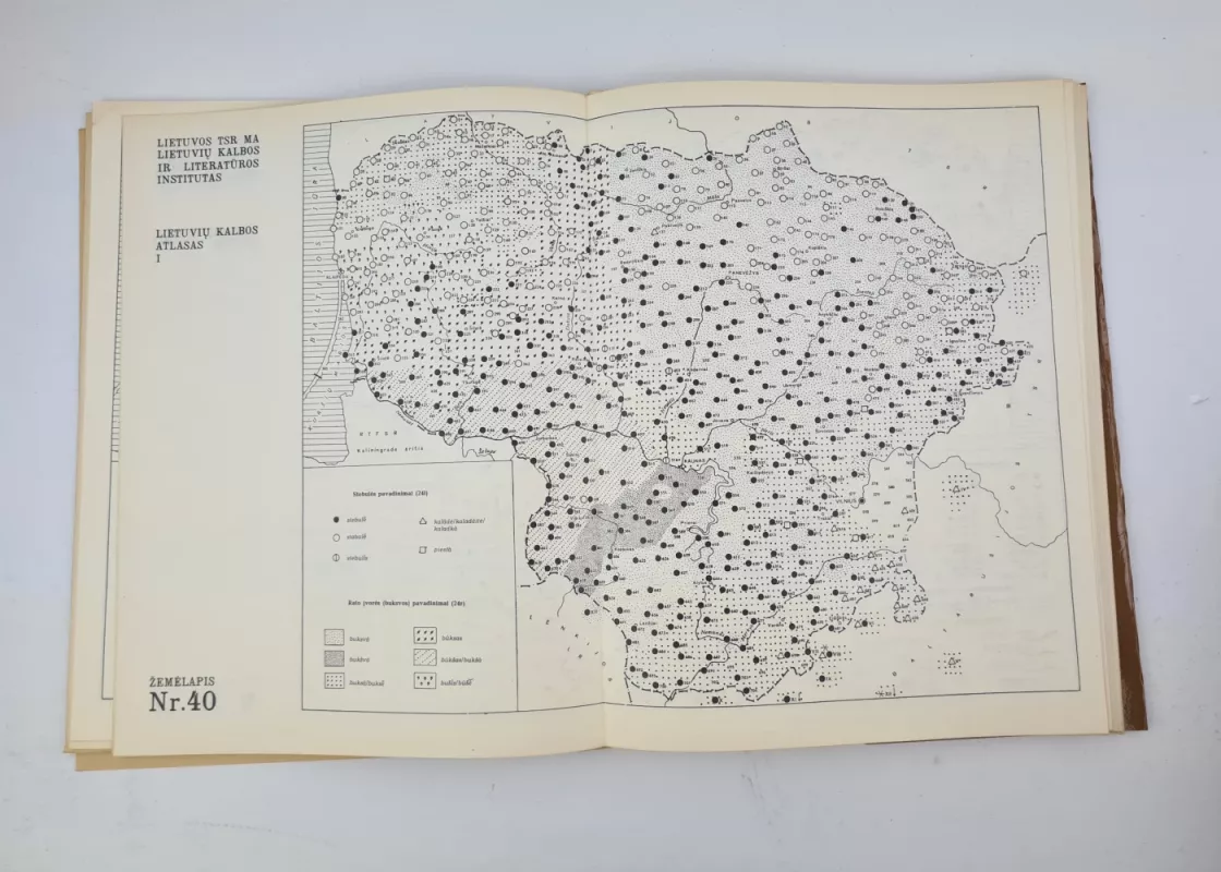 Lietuvių kalbos atlasas I. Leksika - Autorių Kolektyvas, knyga 3