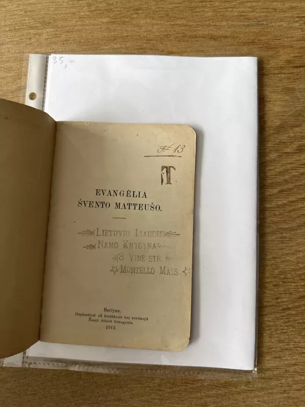 Evangėlia Švento Matteušo - Autorių kolektyvas (įvairūs), knyga 3