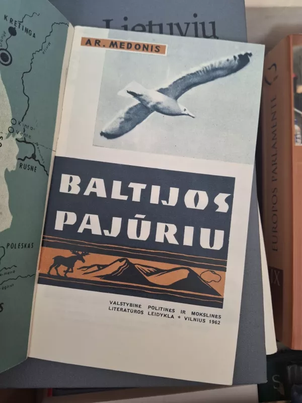 Baltijos pajūriu,1962 m - A. Medonis, knyga 3