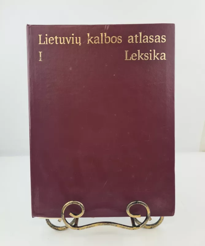 Lietuvių kalbos atlasas I. Leksika - Autorių Kolektyvas, knyga 6