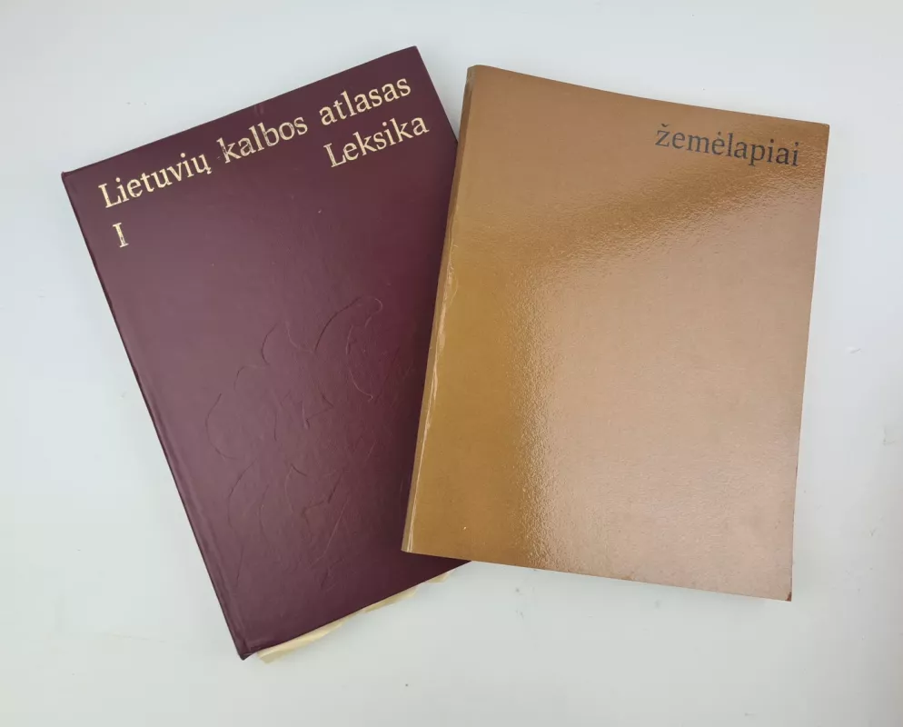 Lietuvių kalbos atlasas I. Leksika - Autorių Kolektyvas, knyga 2