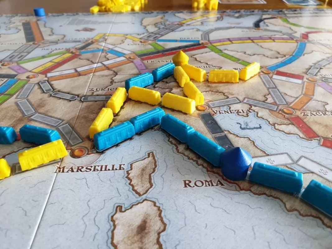 Stalo žaidimas Ticket to Ride Europe - , stalo žaidimas 3