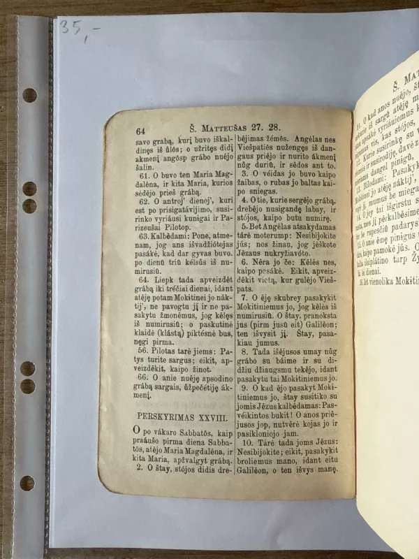 Evangėlia Švento Matteušo - Autorių kolektyvas (įvairūs), knyga 6