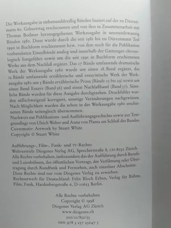 Die Physiker. Die Komödie - Friedrich Dürrenmatt, knyga 4