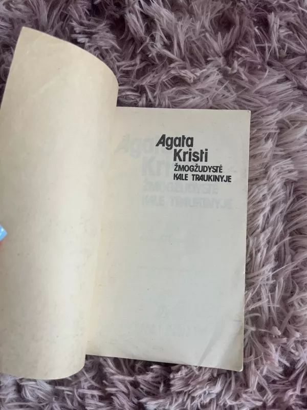 Žmogžudystė Kale traukinyje - Agatha Christie, knyga 4