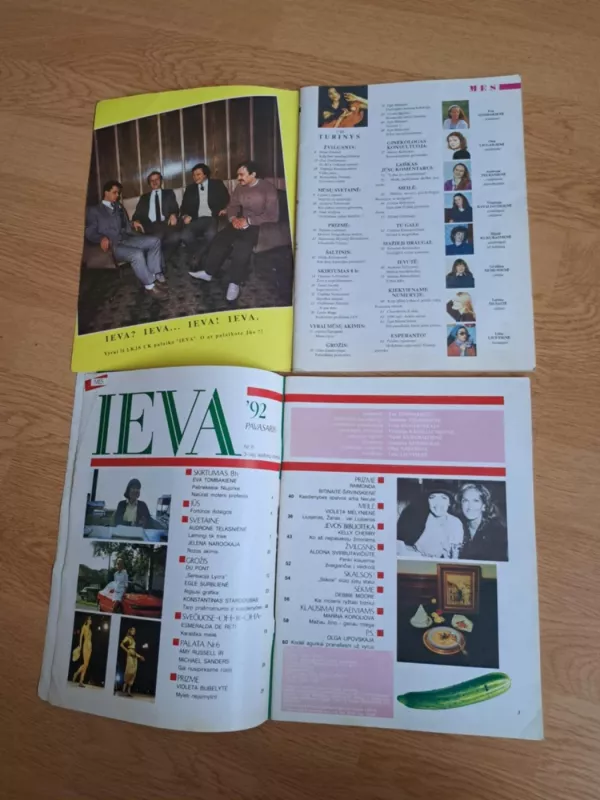 seni žurnalai IEVA - Įvairūs autoriai, knyga 3