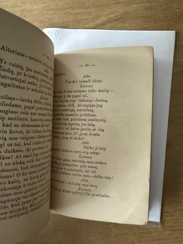 Kainas. Misterija - George Gordon Byron, knyga 6