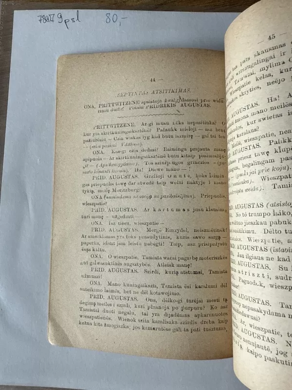 Patkulis, Politiszka Tragedija - Jono Szlupo, knyga 4