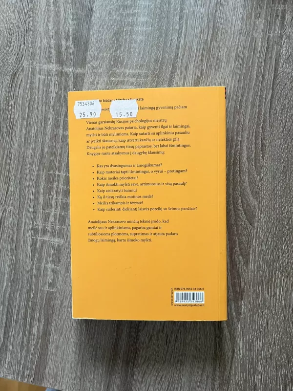 Gyvosios mintys - Anatolijus Nekrasovas, knyga 6