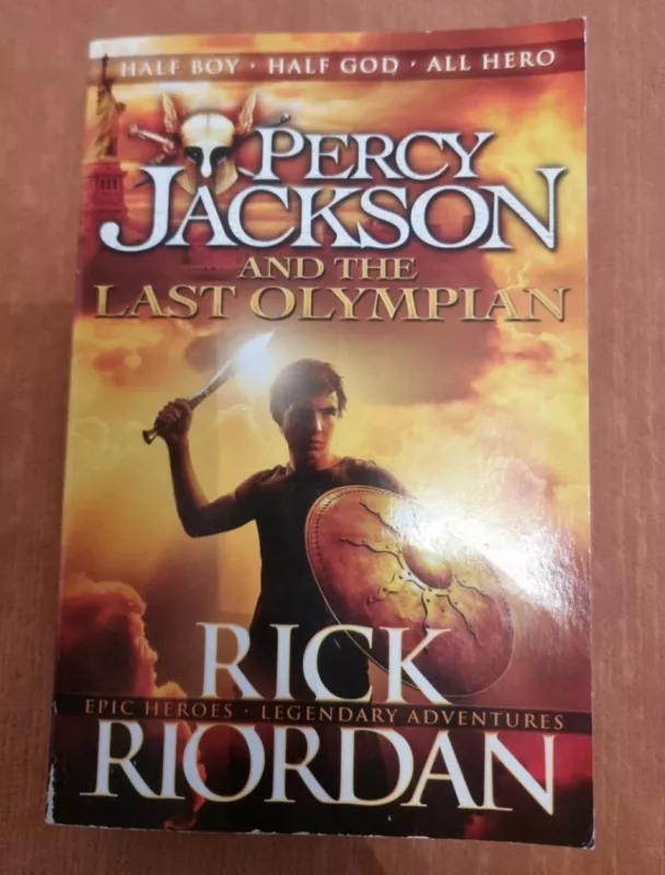 Percy Jackson and the last olympian - Rick Riordan, knyga 2