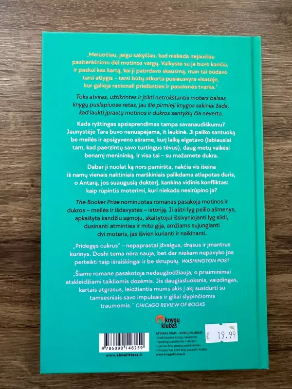 pridegęs cukrus - Avni Doshi, knyga 3