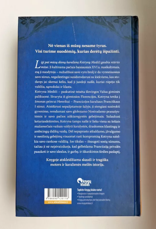 Kotrynos Mediči išpažintis - Gortner C.W., knyga 3