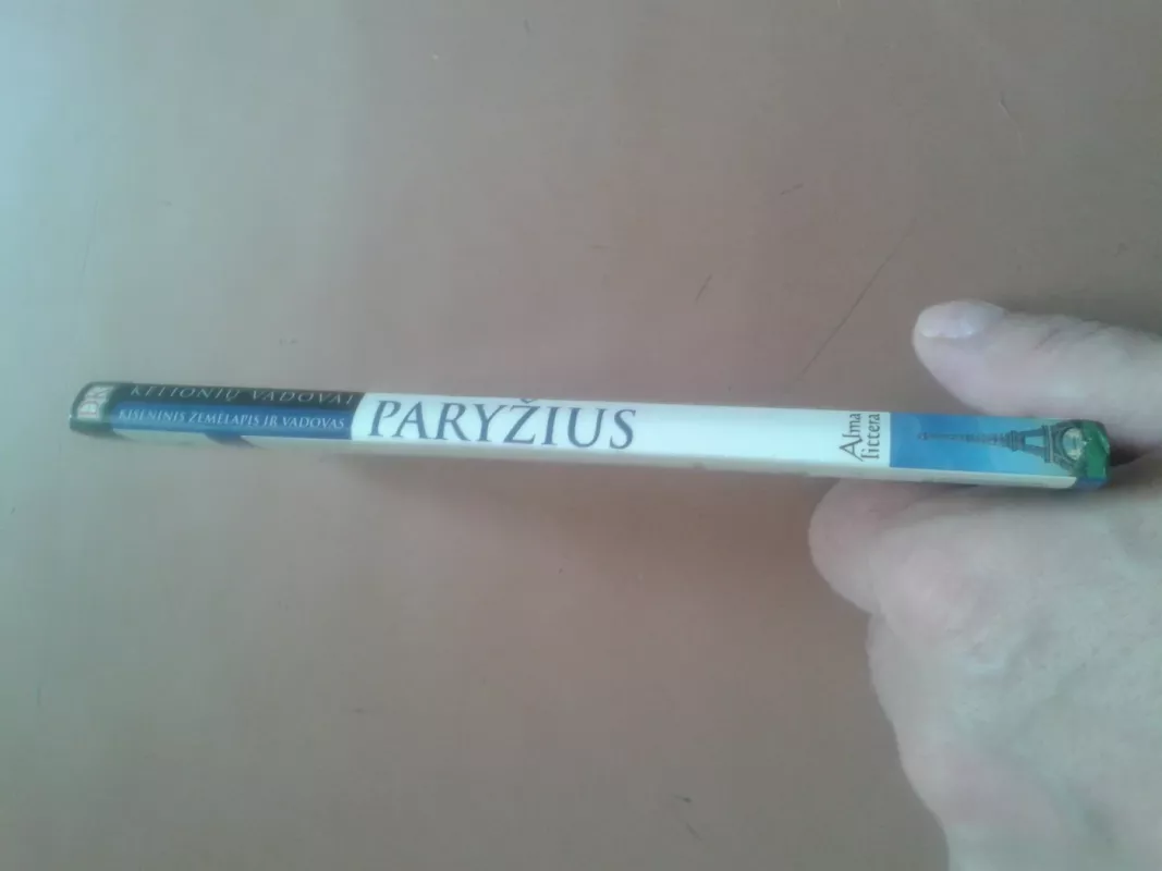 PARYŽIUS. Kišeninis žemėlapis ir vadovas - Autorių grupė, knyga 3