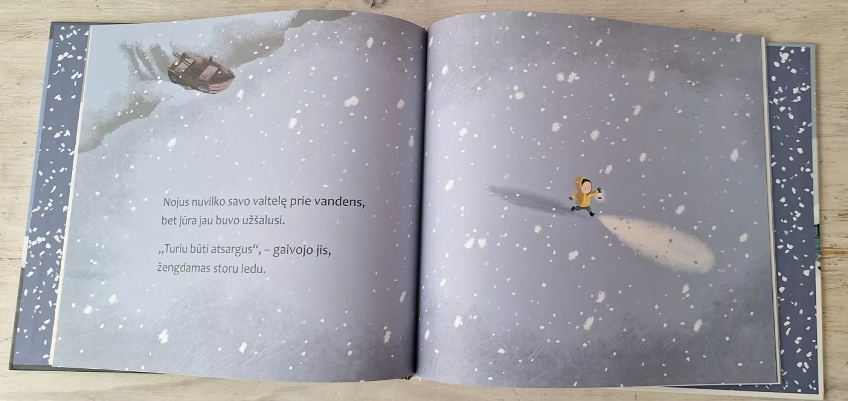 Nojus ir banginis žiemą - Benji Davies, knyga 4