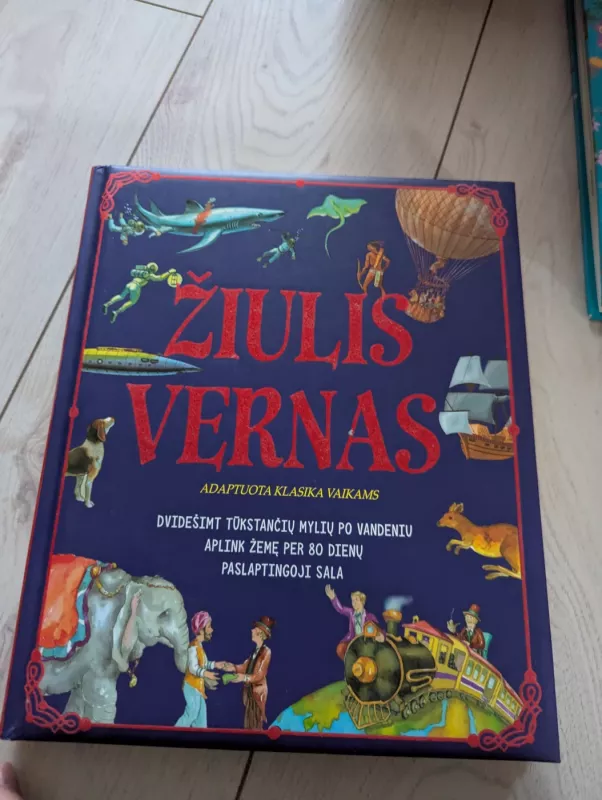 Žiulis Vernas. Adaptuota klasika vaikams - Žiulis Vernas, knyga 2