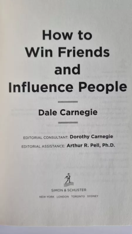 How to Win Friends and Influence People - Dale Carnegie, knyga 3