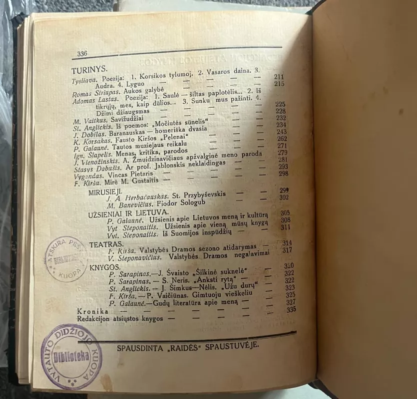 Pradair žygiai literatūros, meno kritikos žurnalas 1 (9) ANTRIEJI metai 1927 m. SAUSIS, VASARIS, KOVAS M.. - Faustas Kirša, knyga 4