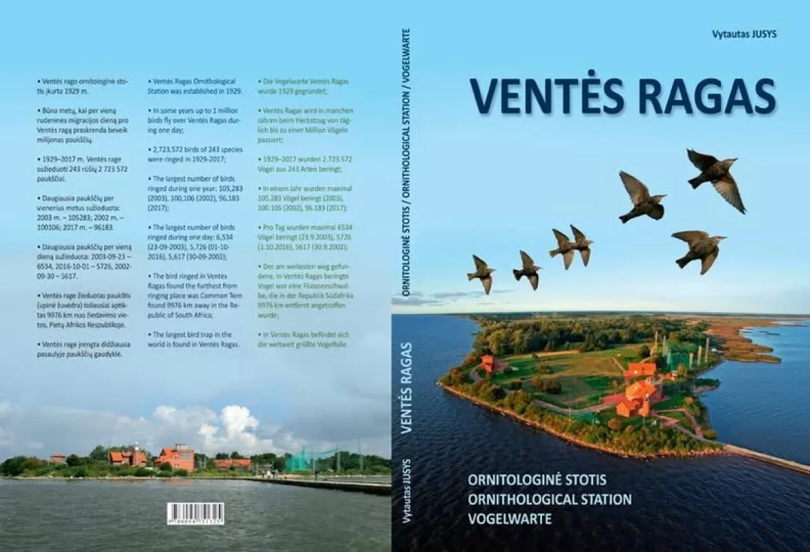 "Ventės ragas: ornitologinė stotis" - Vytautas Jusys, knyga 4
