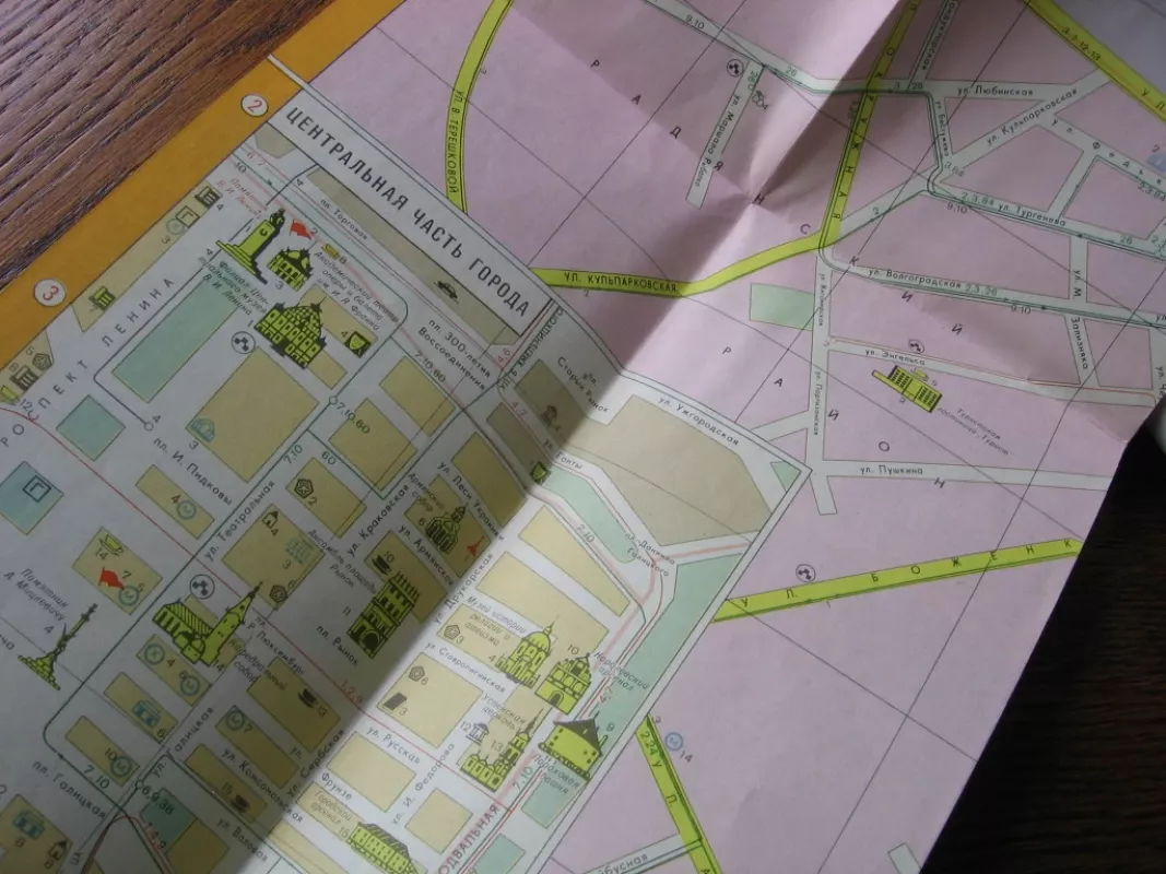 Turistinis Lvovo žemėlapis - Įvairūs, knyga 5