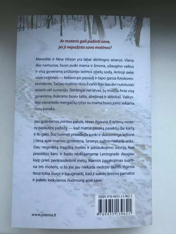 Žiemos sodas - Kristin Hannah, knyga 3