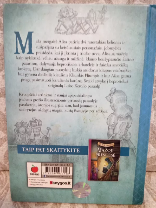 Alisa Stebuklų šalyje ir Veidrodžio karalystėje - Lewis Carroll, knyga 4